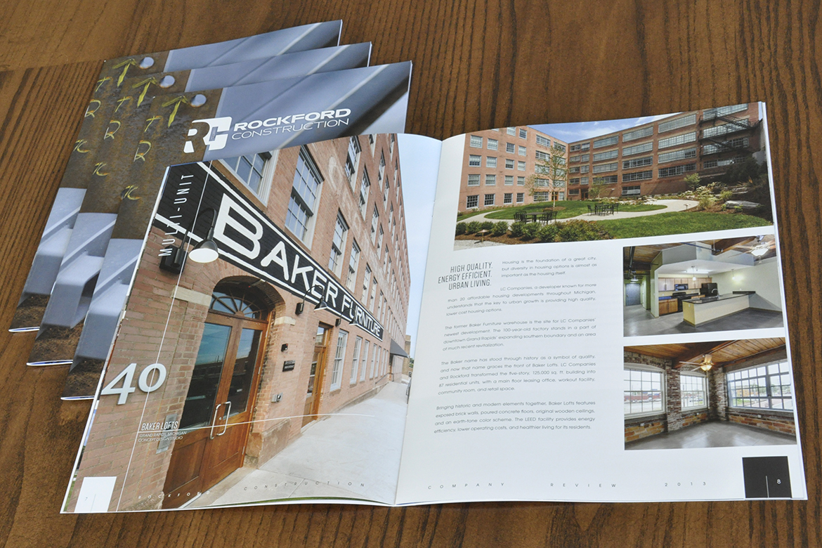 Annual Report / Baker Lofts Spread